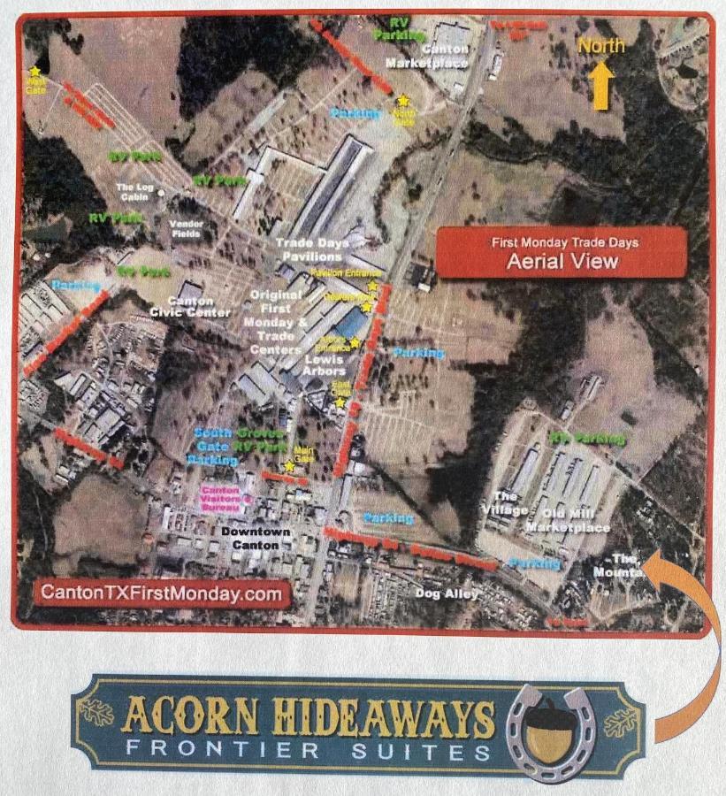 Acorn Hideaways Canton Charming Pioneer Suite 1890'S General Store 외부 사진